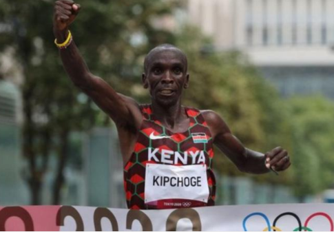 Eliud Kipchoge successfully Olympic marathon